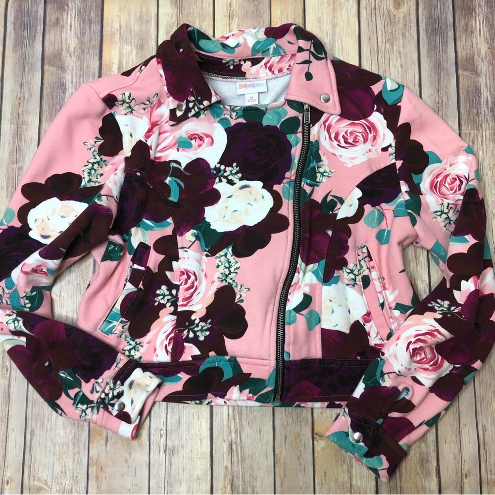 Floral Moto Jacket